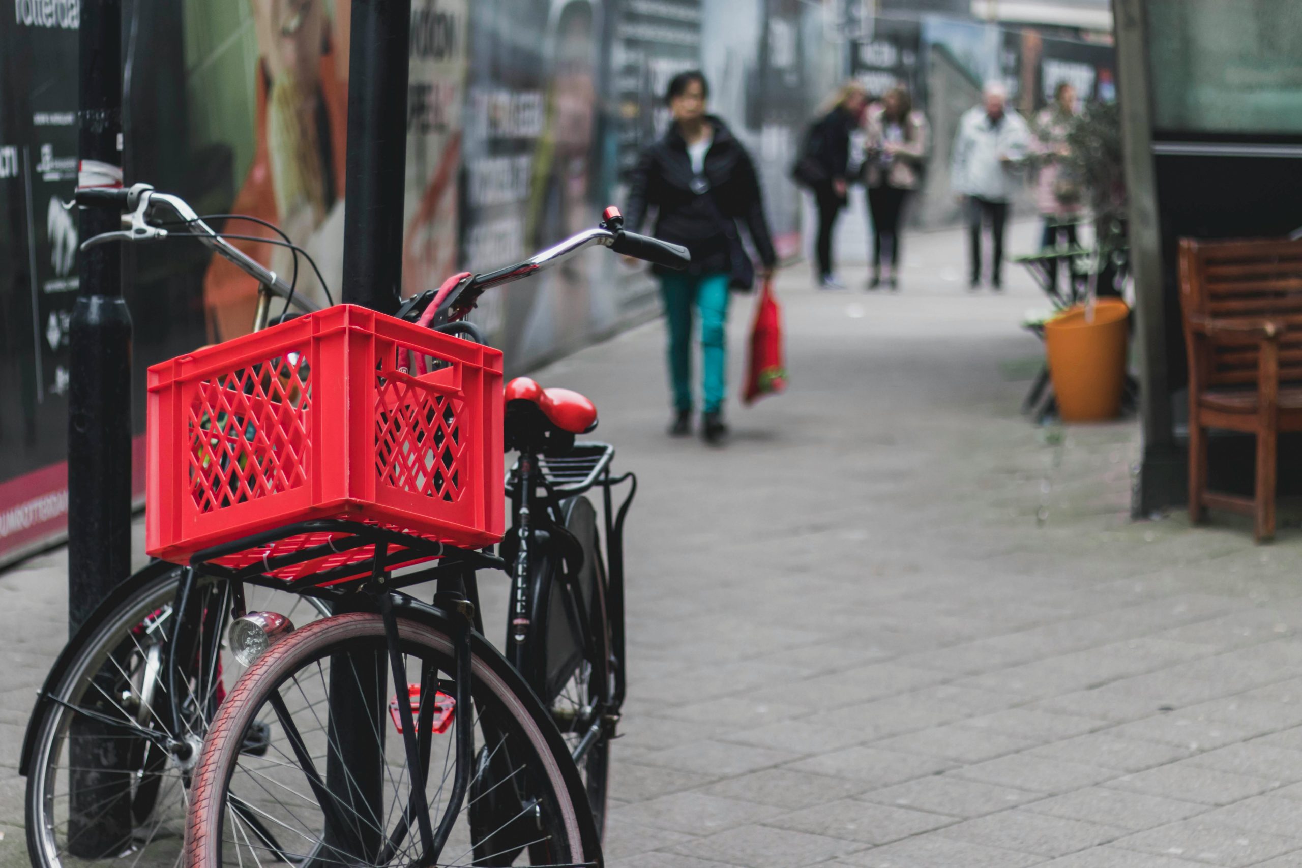 Cyclist involved in a traffic accident in the Netherlands