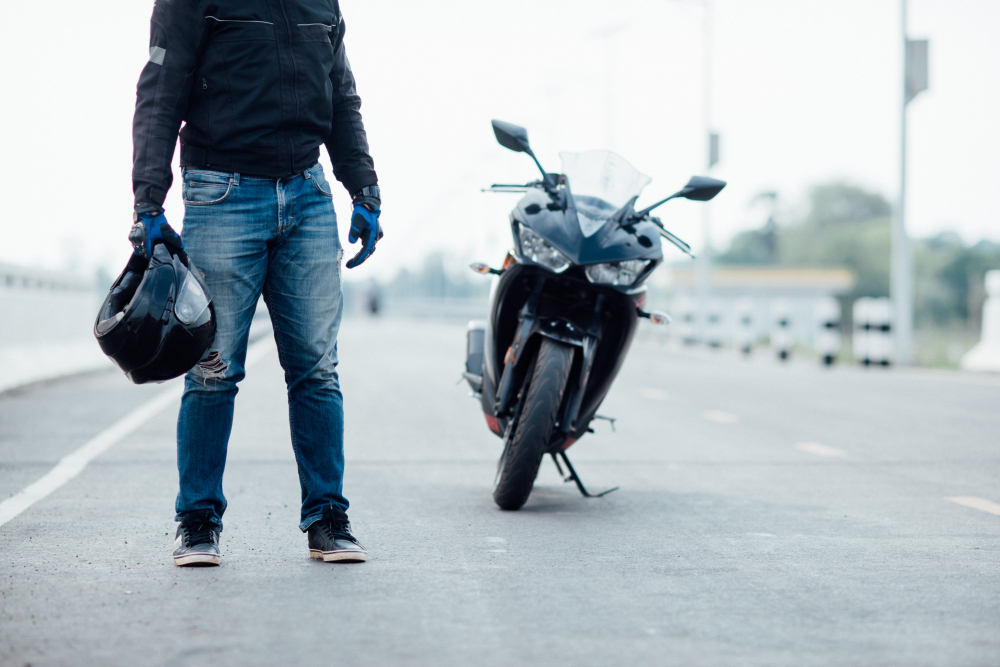 Motorcycle accident and personal injury
